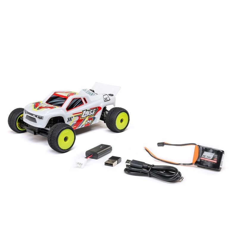 Losi 1/28 Micro-T 2wd RTR Stadium Truck Valge 13 Losi 1/28 Micro-T 2wd RTR Stadium Truck Valge