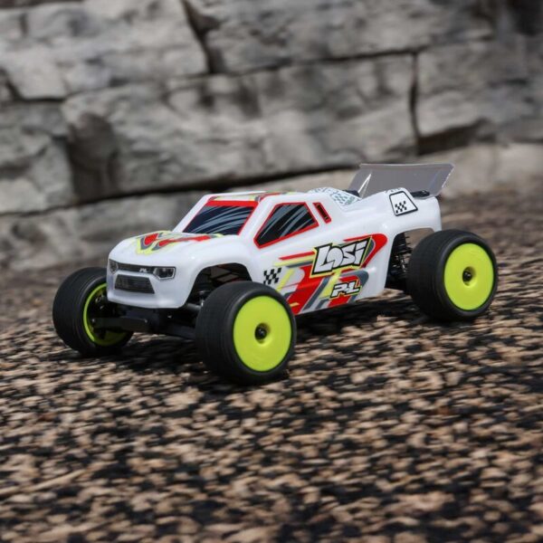 Losi 1/28 Micro-T 2wd RTR Stadium Truck White