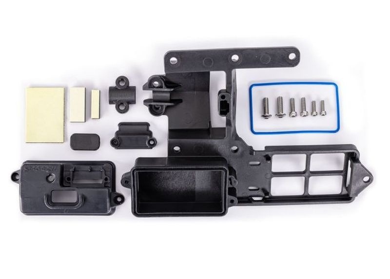 Empfängerbox-Halterung mit Stopfbuchsenklemme 1 Radio Tray w/ Stuffing Tube Clamp