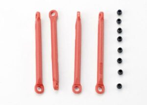 Red Composite Push Rod Set w/ Hollow Balls (8)