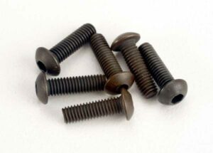 Screws BH M3x10mm (6) Hex - Traxxas TRX2577