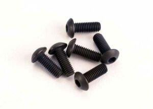 Screws BH M3x8mm (6) Hex - Traxxas TRX2576