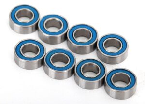 Traxxas Ball Bearing 4x8x3mm Blue Seal (8) #TRX7019R