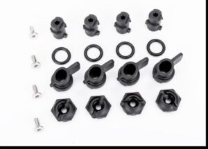 Traxxas Hatch Mount Nuts w/ Shafts & O-Rings #TRX10318