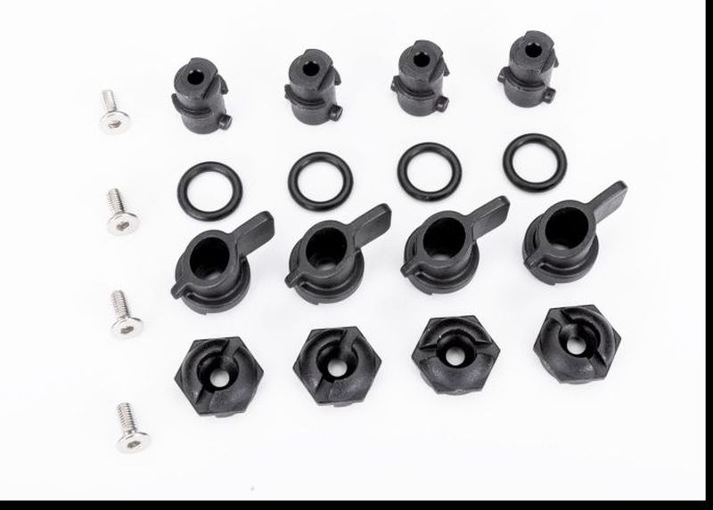 Traxxas Hatch Mount Nuts w/ Shafts & O-Rings #TRX10318 1 Traxxas Hatch Mount Nuts w/ Shafts & O-Rings #TRX10318
