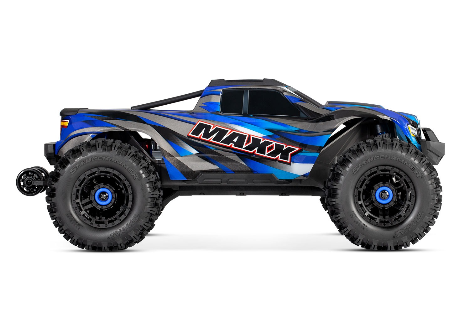 Traxxas Maxx Traxxas Maxx 4x4 1/10 Monster Truck Brushless RTR Blue 2 Traxxas Maxx 4x4 1/10 Monster Truck Brushless RTR Blue