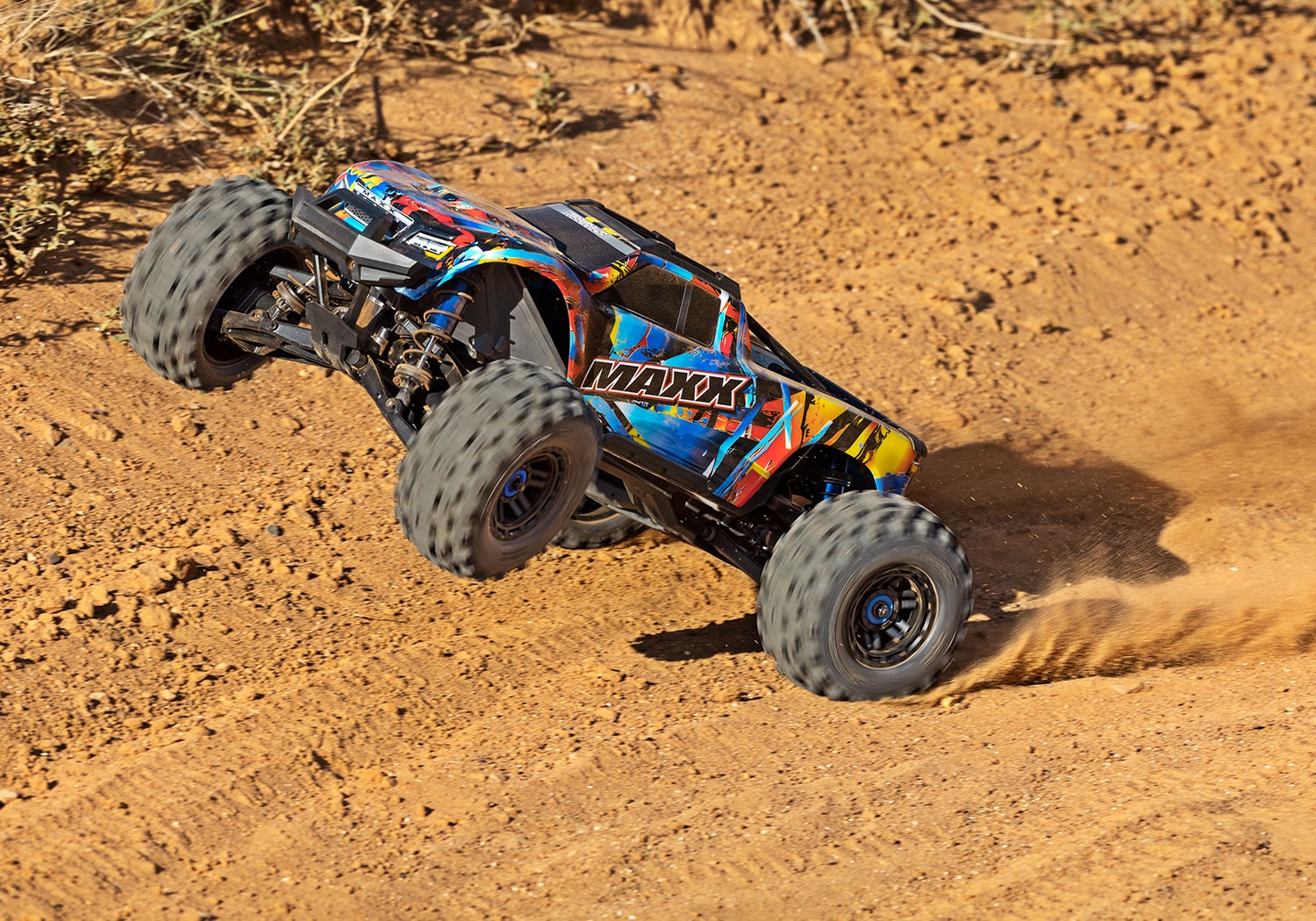 Traxxas Maxx Traxxas Maxx 4x4 1/10 Monster Truck Brushless RTR Blue 14 Traxxas Maxx 4x4 1/10 Monster Truck Brushless RTR Blue