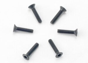 Traxxas Screws M2.5x12mm FH (6) #TRX2526