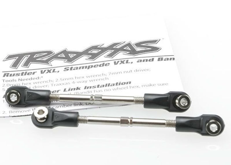 Traxxas Toe-linkit 59 mm (2 kpl) #TRX3745 1 Traxxas Toe Links 59mm (2) #TRX3745