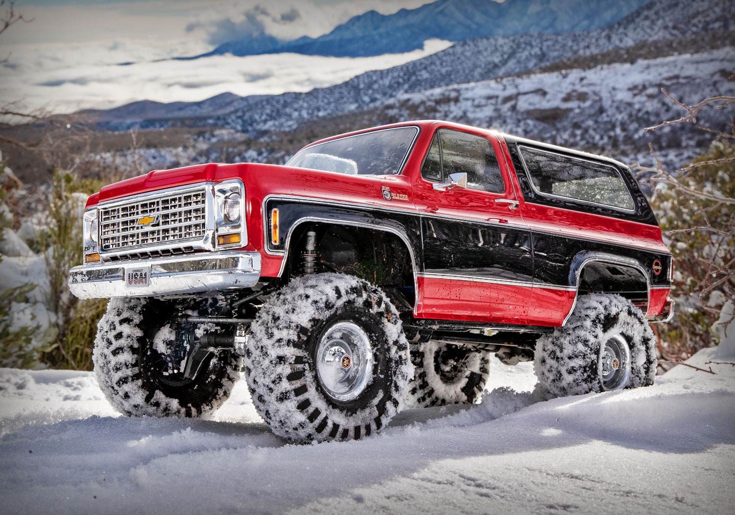 Traxxas TRX-4 Chevy Blazer 1979 1/10 Crawler Brushed Clipless RTR Black 12 Traxxas TRX-4 Chevy Blazer 1979 1/10 Crawler Brushed Clipless RTR Black