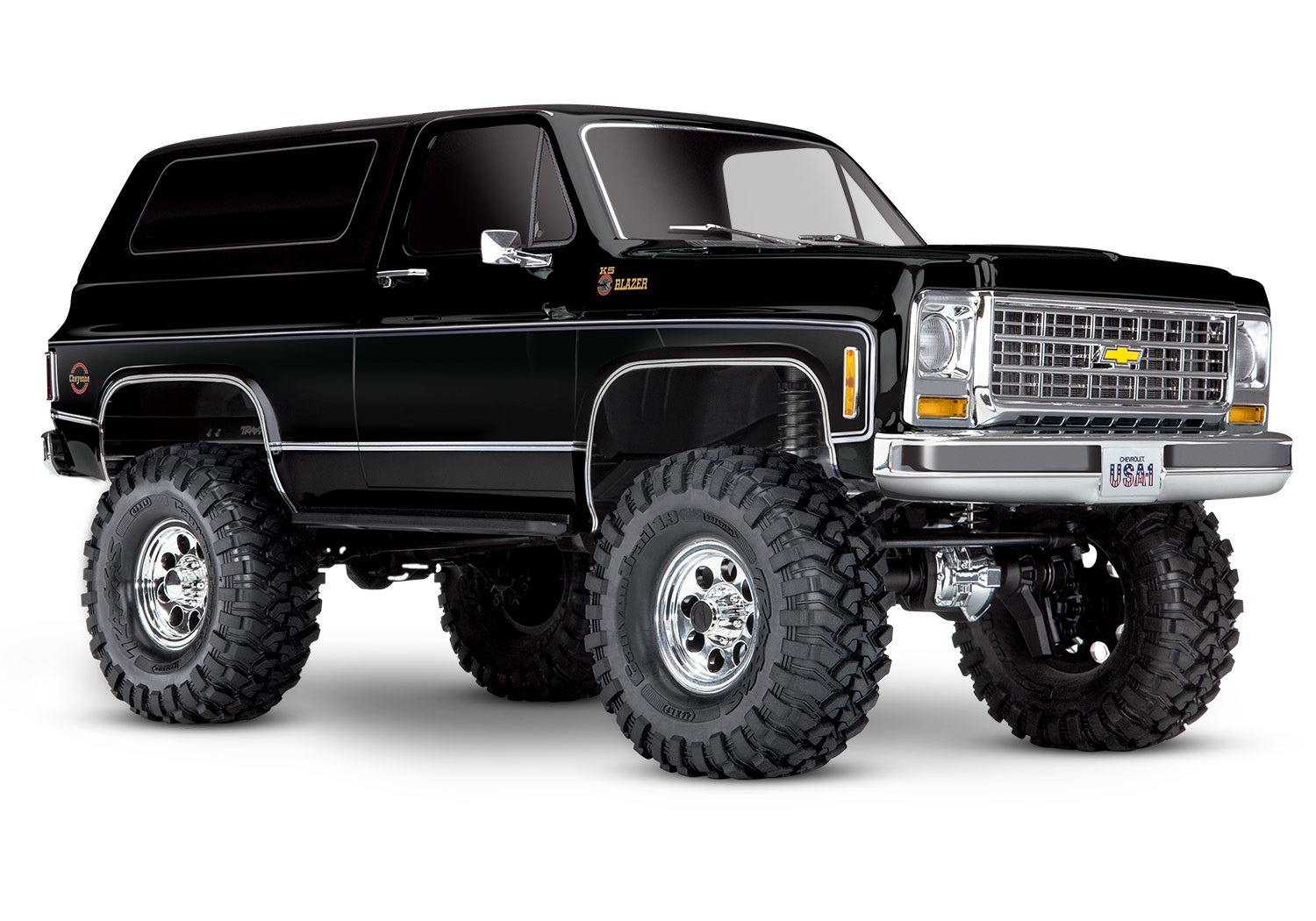 Traxxas TRX-4 Chevy Blazer 1979 1/10 Crawler Brushed Clipless RTR Black 1 Traxxas TRX-4 Chevy Blazer 1979 1/10 Crawler Brushed Clipless RTR Black