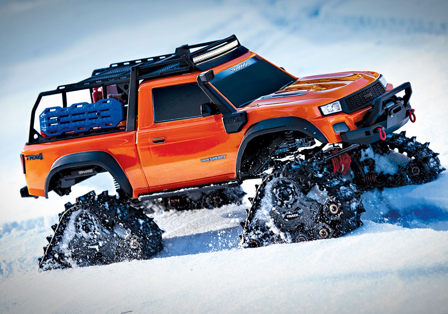 Traxxas TRX-4 Sport All Terrain 1/10 Crawler Brushed RTR Blue 18 Traxxas TRX-4 Sport All Terrain 1/10 Crawler Brushed RTR Blue
