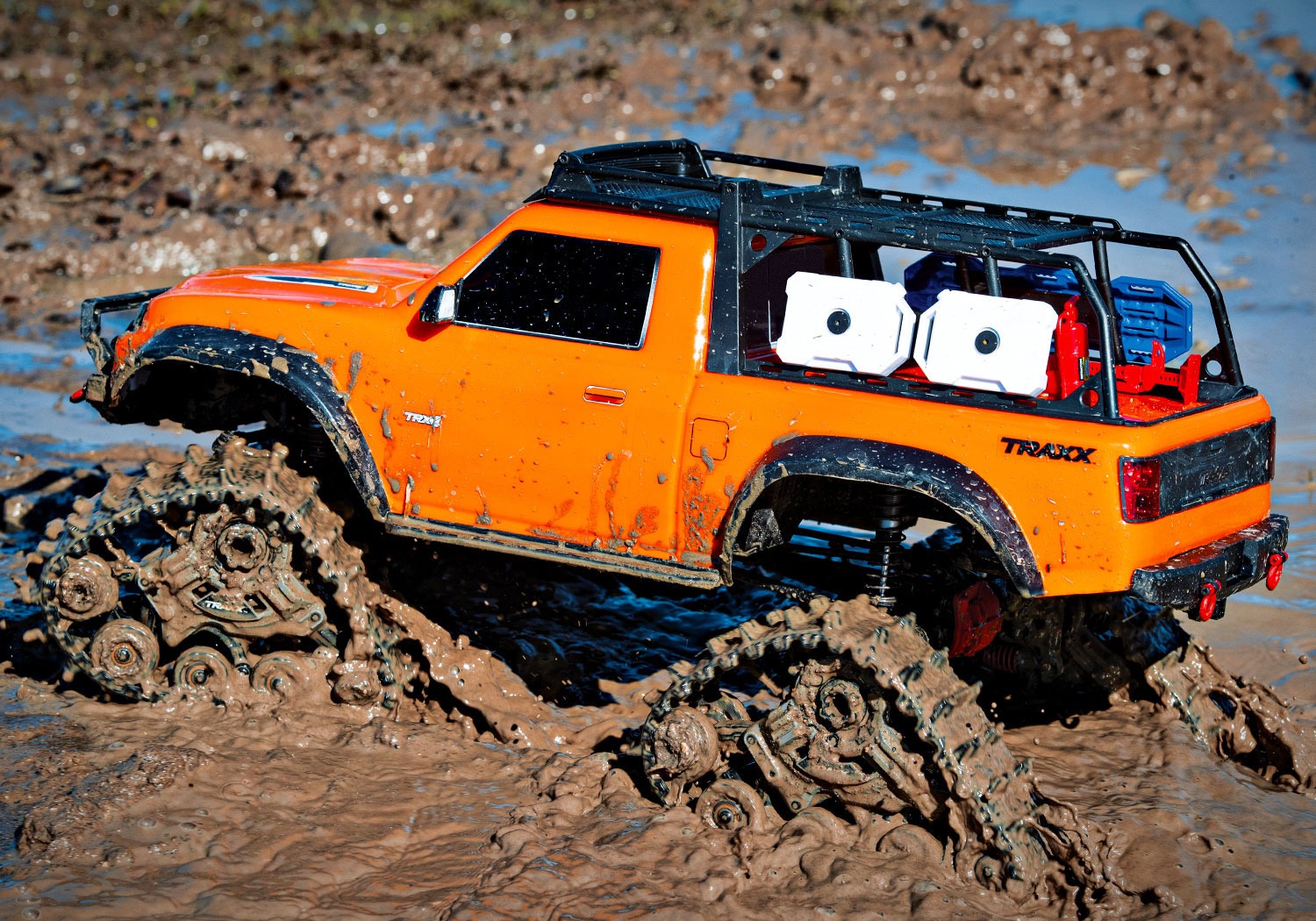 Traxxas TRX-4 Sport All Terrain 1/10 Crawler Brushed RTR Blue 14 Traxxas TRX-4 Sport All Terrain 1/10 Crawler Brushed RTR Blue