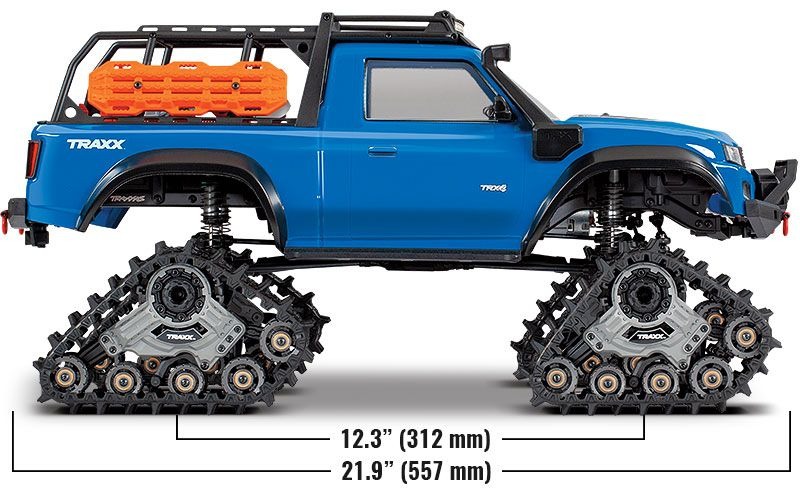 Traxxas TRX-4 Sport All Terrain 1/10 Crawler Brushed RTR Blue 7 Traxxas TRX-4 Sport All Terrain 1/10 Crawler Brushed RTR Blue