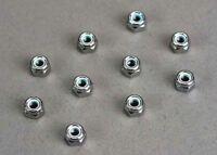 4 mm Nylon Lock Nuts (10)