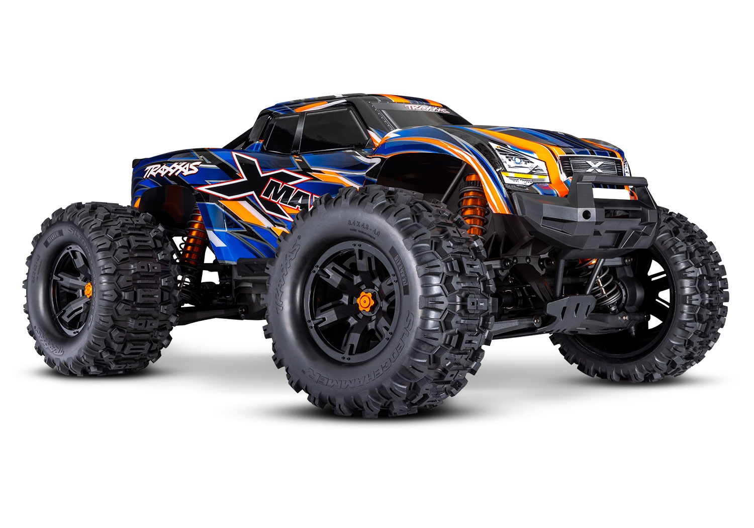 Traxxas X-Maxx Traxxas X-Maxx 4x4 8S VXL Monster-Truck Belted Brushless Orange 1 Traxxas X-Maxx 4x4 8S VXL Monster-Truck Belted Brushless Orange