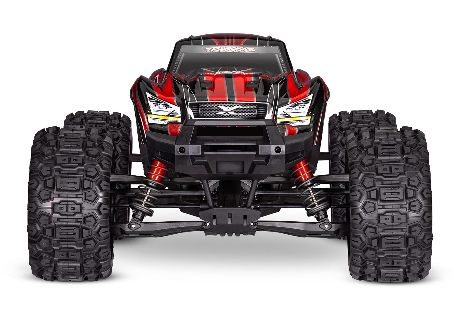 Traxxas X-Maxx 4x4 8S VXL Monster-Truck Belted Brushless Punane 8 Traxxas X-Maxx 4x4 8S VXL Monster-Truck Belted Brushless Punane