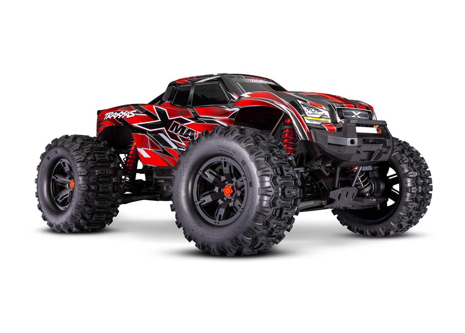 Traxxas X-Maxx 4x4 8S VXL Monster-Truck Belted Brushless Punane 7 Traxxas X-Maxx 4x4 8S VXL Monster-Truck Belted Brushless Punane