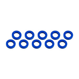 Ultimate Racing 3x6x1mm Blue Alu Washer (10) #UR1505-A