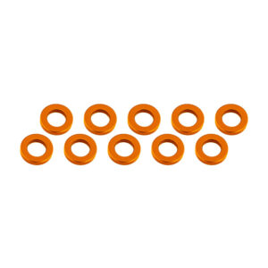Ultimate Racing 3x6x1mm Orange Alu Washer (10) #UR1505-G