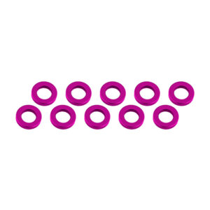 Ultimate Racing 3x6x1mm Pink Alu Washer (10) #UR1505-PK