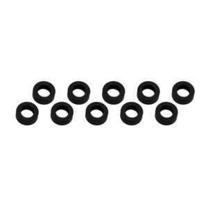 Ultimate Racing 3x6x2mm Black Alu Seib (10) #UR1506-N