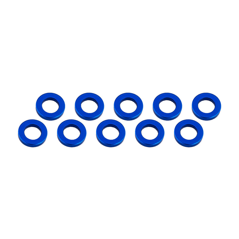 Ultimate Racing 3x6x2mm Blue Alu Washer (10) #UR1506-A 1 Ultimate Racing 3x6x2mm Blue Alu Washer (10) #UR1506-A
