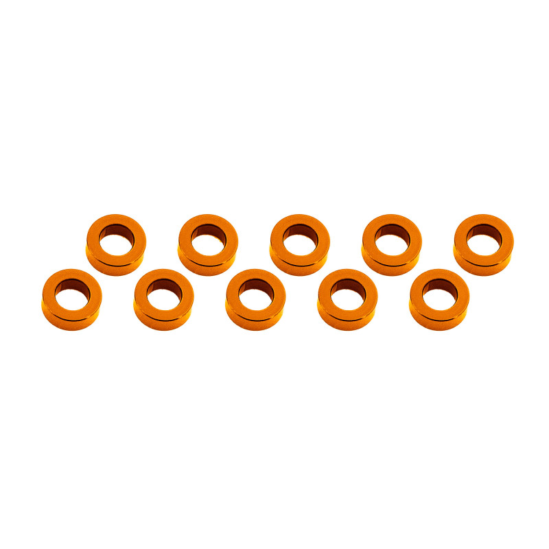 Ultimate Racing 3x6x2mm Orange Alu Washer (10) #UR1506-G 1 Ultimate Racing 3x6x2mm Orange Alu Washer (10) #UR1506-G