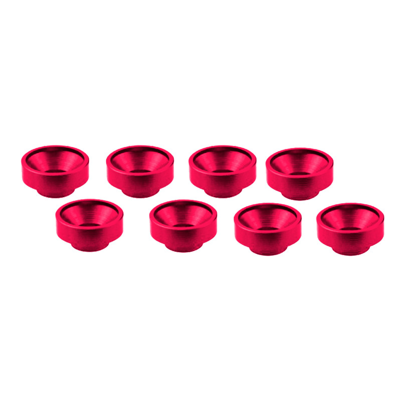 Ultimate Racing Pink Alu Servo Washer (8) #UR1507-PK 1 Ultimate Racing Pink Alu Servo Washer (8) #UR1507-PK