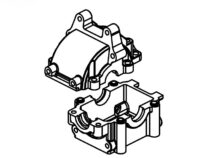 Absima 1610107 Rear Gear Box