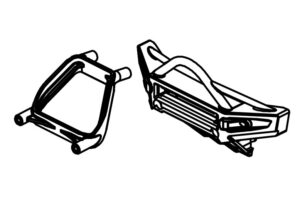 Absima 1610111 Front Bumper
