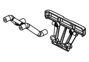 Absima 1610112 Rear Bumper