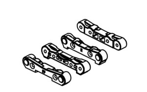 Absima 1610114 Suspension Hinge Pin Holder F/R
