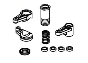 Absima 1610120 Steering Sets