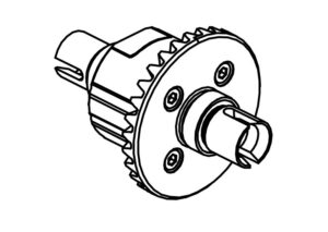 Absima 1610147 Differential F/R
