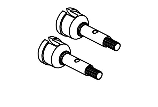 Absima 1610151 Rear Hub Axle (2)