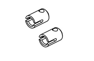 Absima 1610154 Center Drive Cups (2)
