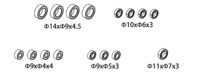 Absima 1610164 Ball Bearing Set