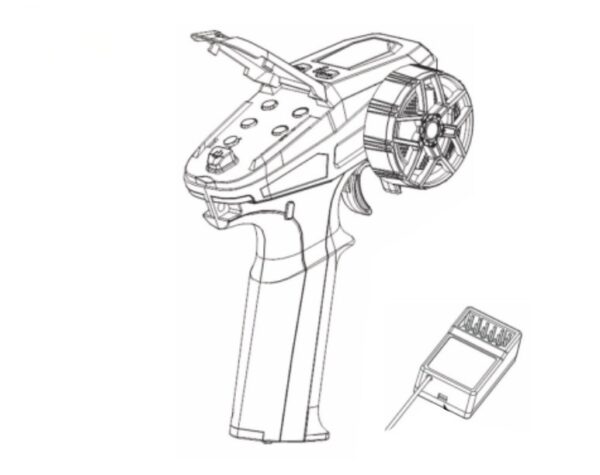 Absima 1610171 Transmitter & Receiver Set