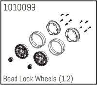 Hobby Plus 1.2" Beadlock Wheels - PRO Crawler 1:18 (4) AB240233