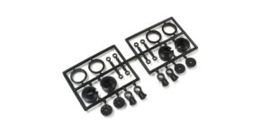 Kyosho IF346-05D Shock Parts Set Plastic (4)