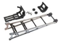 Traxxas 9460X Black Chrome Extended Wheelie Bar and Mount