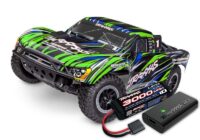 Traxxas Slash 2wd BL-2S RTR Green RC Car with battery and charger #58334-4Z-GRN