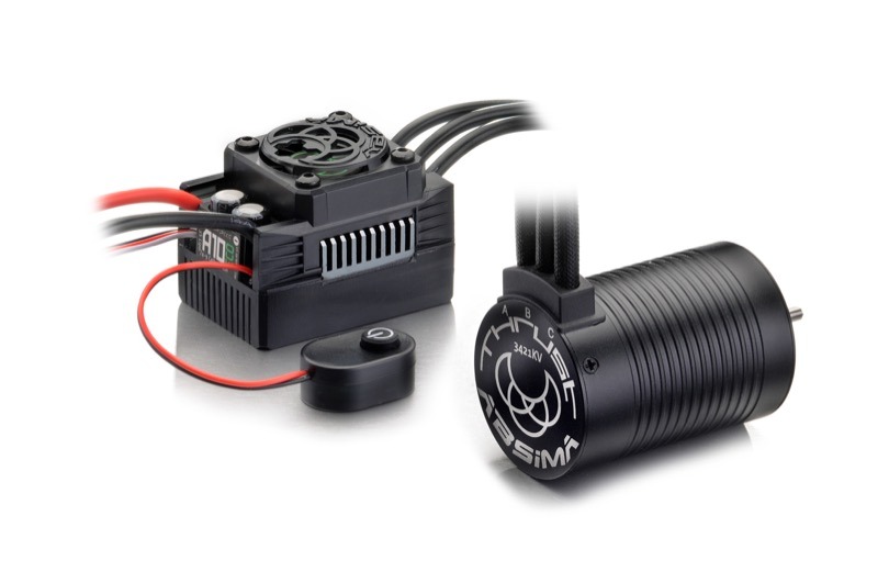 Absima 1/10 ESC-Mootori komplekt Thrust-BL V2 60A/3421KV 1 Absima 1/10 ESC-Motor Set Thrust-BL V2 60A/3421KV