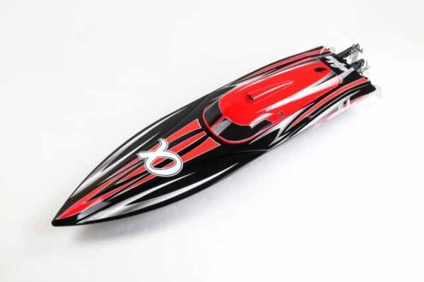 Joysway Alpha Deep Vee 1060mm RTR RC Mootorpaat Punane#JW8901-ARTR