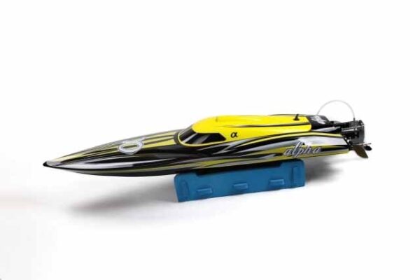 Joysway Alpha Deep Vee 1060mm RTR RC Mootorpaat Kollane #JW8901Y-ARTR