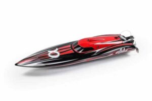 Joysway Alpha Super 1000 Brushless Deep Vee RC Speed Boat ARTR 1060mm 6S - Red