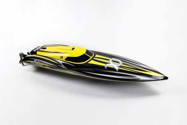 Joysway Alpha Super 1000 Brushless Deep Vee RC kiirpaat ARTR 1060mm 6S - Kollane 8 Joysway Alpha Super 1000 Brushless Deep Vee RC kiirpaat ARTR 1060mm 6S - Kollane