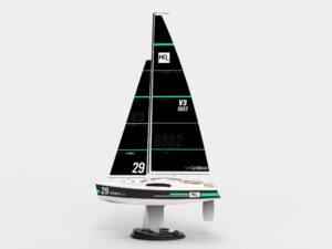 Joysway Caribbean V3 Micro Sailing Yacht - 260mm - 2.4GHz RTR