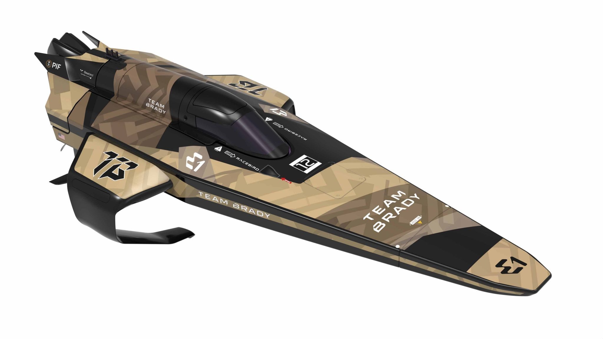 Joysway E1 Racebird 1/14 545mm RTR RC Paat Team Brady #JW8608BRADY 8 Joysway E1 Racebird 1/14 545mm RTR RC Paat Team Brady #JW8608BRADY